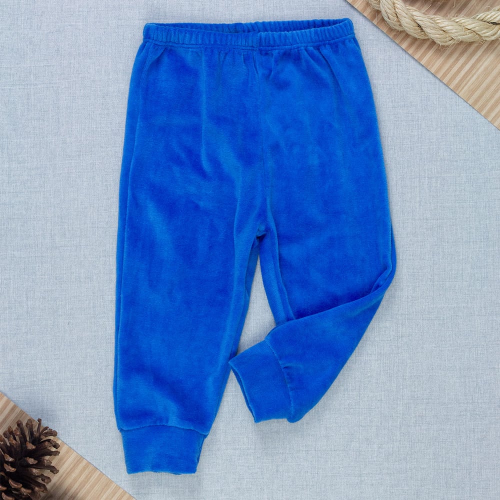 Calça De Plush Para Bebê Quentinha E Confortável
