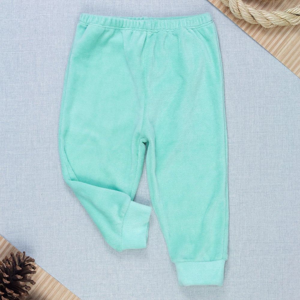 Calça De Plush Para Bebê Quentinha E Confortável