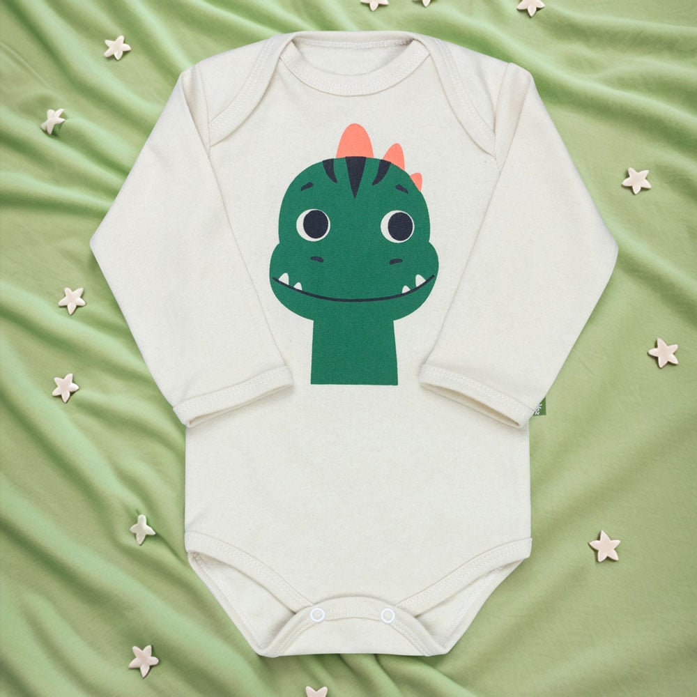 Body Manga Longa Bebê Bichinhos Carinhosos