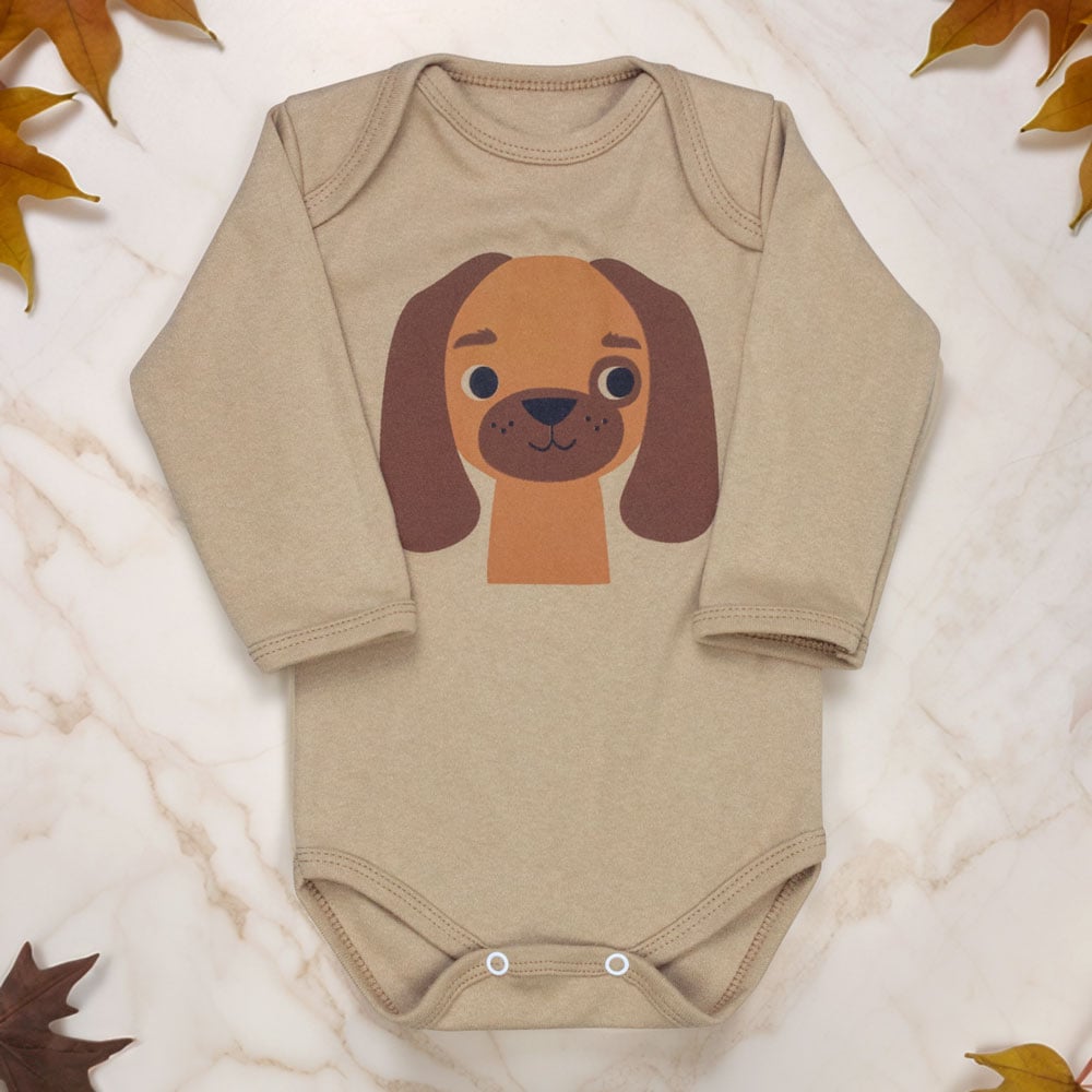 Body Manga Longa Bebê Bichinhos Carinhosos