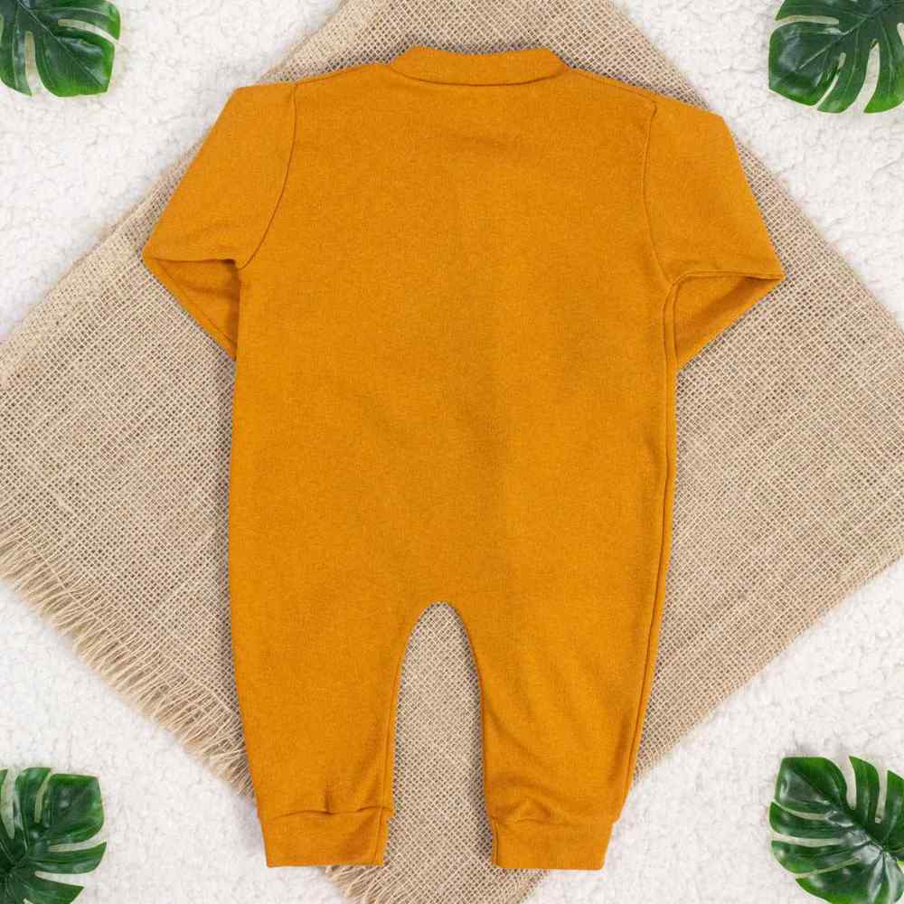 Macacão Bebê Algodão - Tons Terrosos Para Máximo Aconchego