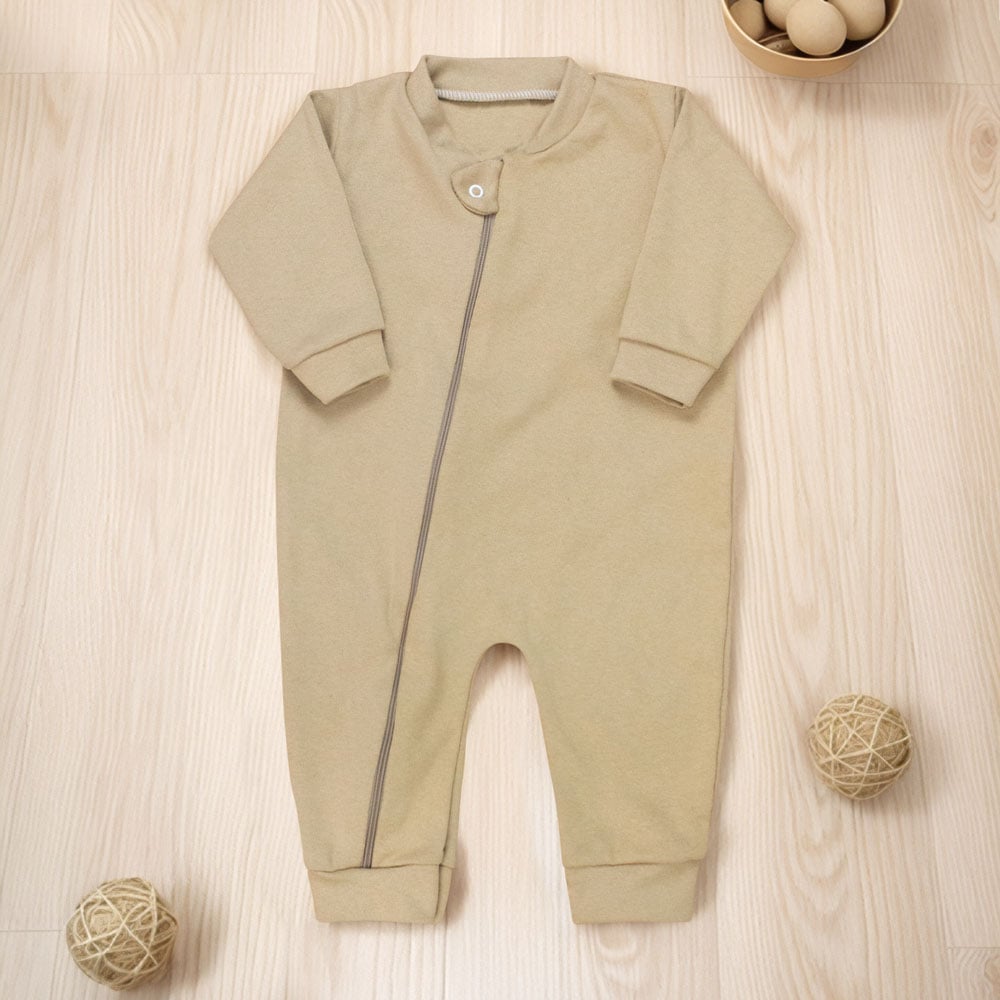 Macacão Bebê Algodão - Tons Terrosos Para Máximo Aconchego