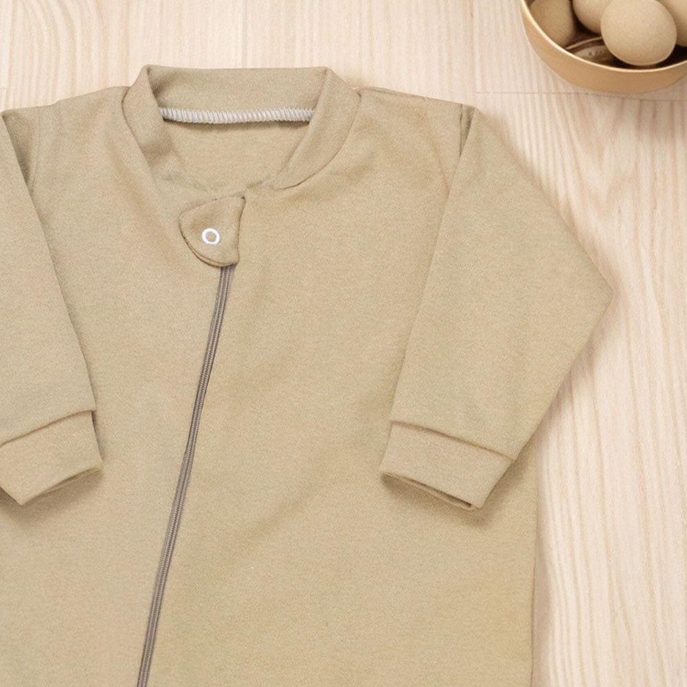 Macacão Bebê Algodão - Tons Terrosos Para Máximo Aconchego