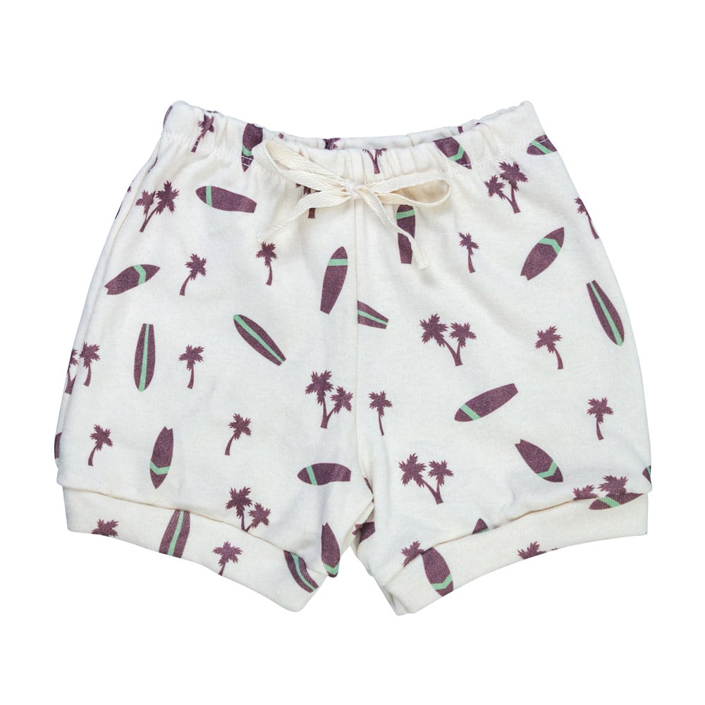Shorts Para Bebê Summer Surf - Estampa Divertida E Macia