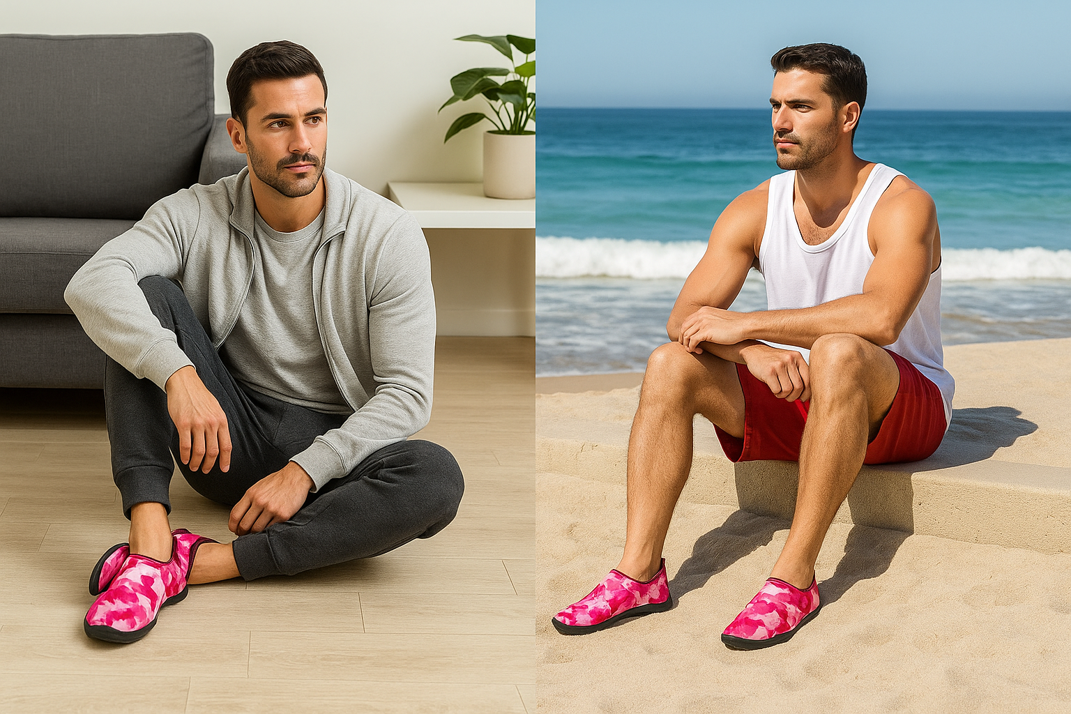 Sapatilha Esportiva Youth Class À Prova D'água Unissex Pink