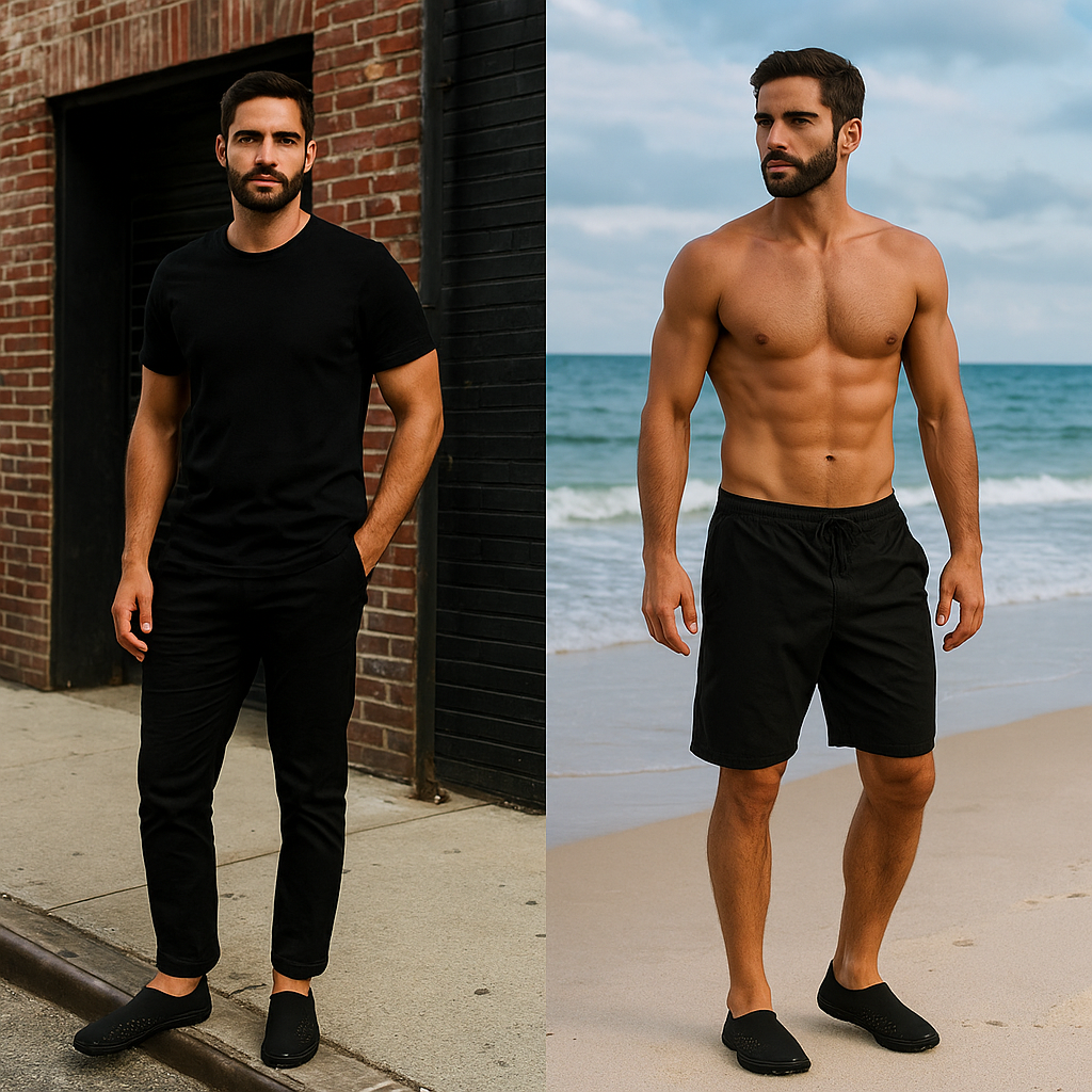 Sapatilha Esportiva Youth Class À Prova D'água Unissex Preta