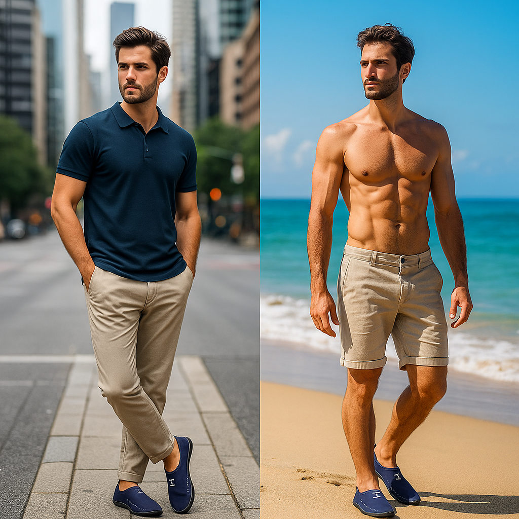 Sapatilha Esportiva Youth Class À Prova D'água Unissex Azul