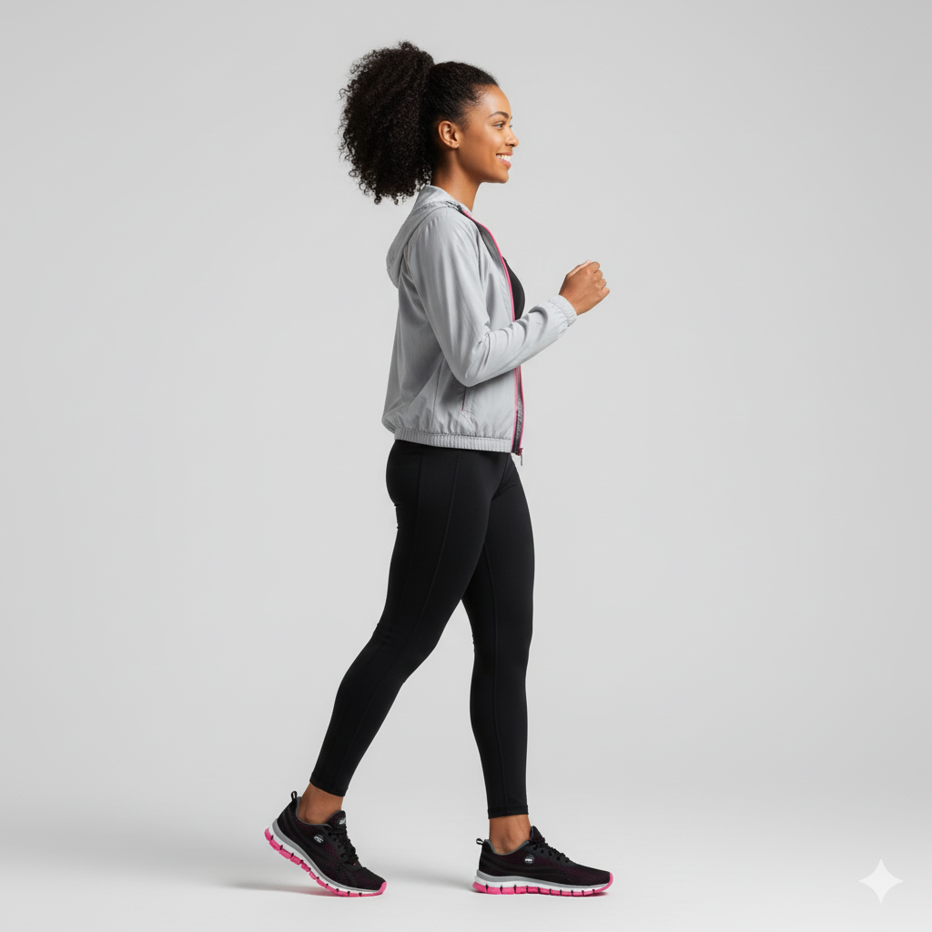 Tênis Youth Class Lege 21 Unissex Preto para Caminhada e Academia com Amortecimento