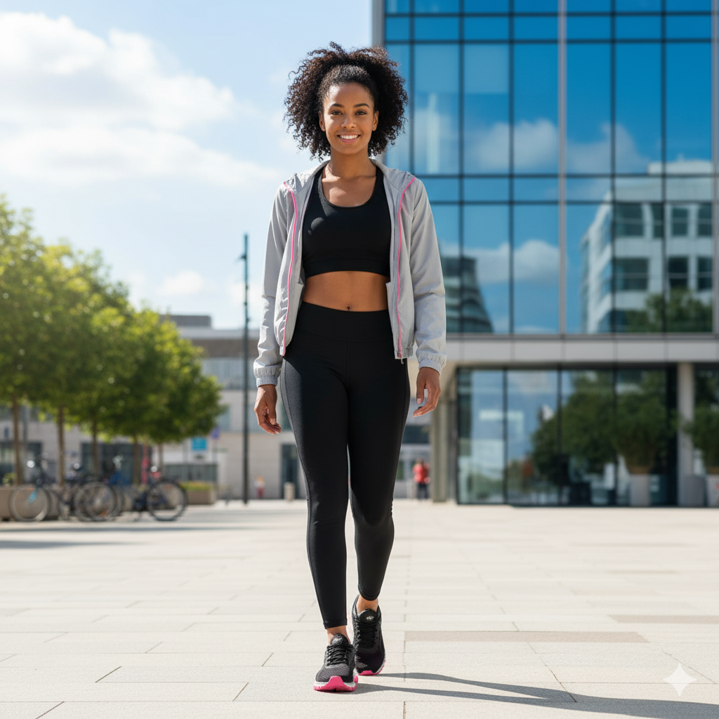 Tênis Youth Class Lege 21 Unissex Preto para Caminhada e Academia com Amortecimento