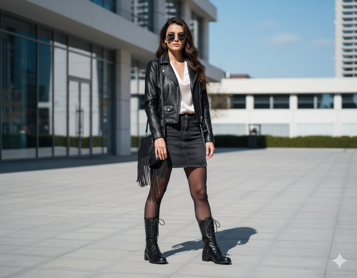 Bota Coturno Feminina Bárbara Barros Couro Legítimo Comfort Preta