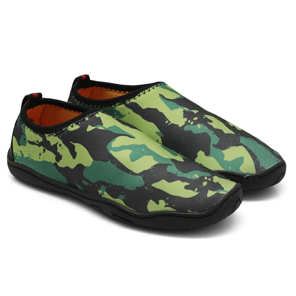 Sapatilha Esportiva Youth Class À Prova D'água Unissex Verde Camuflado