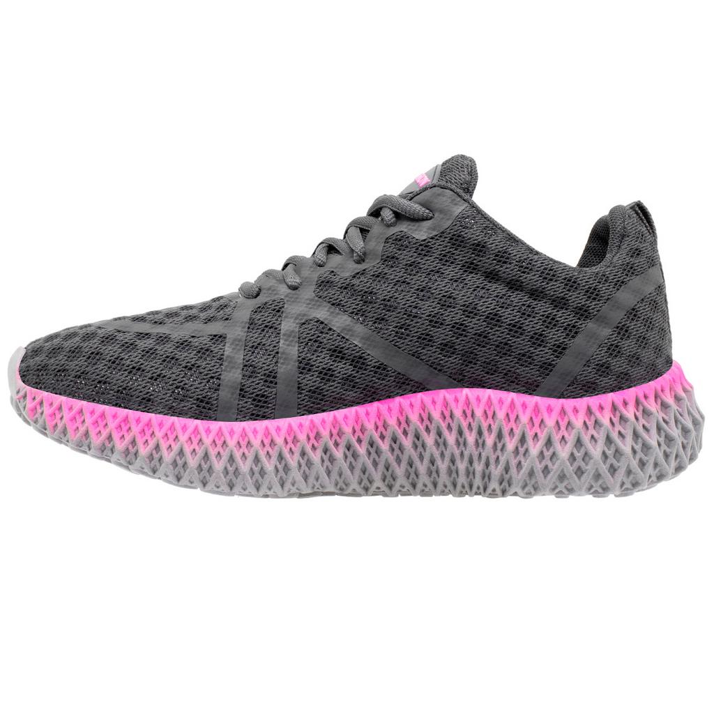 Tênis Esportivo Feminino Youth Class Ghost 3 Grafite e Pink para Caminhada