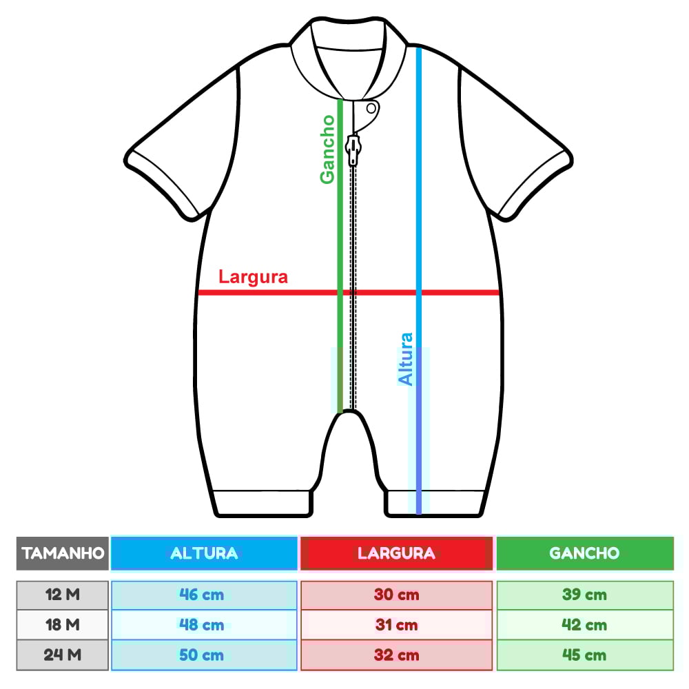 Macacão Infantil Curto Com Capuz Bordado Vaquinha Creme