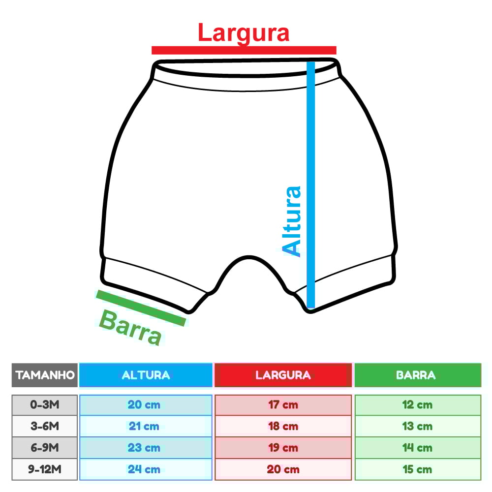 Shorts Para Bebê Summer Surf - Estampa Divertida E Macia